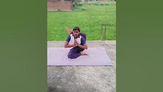 Eak pada sirsasana#trending #fitness #fitnessworld #yoga #worldchampionShivraj#health #motivation