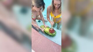 Stretching a Watermelon with plungers- pt 13