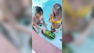 Stretching a Watermelon with plungers- pt 13