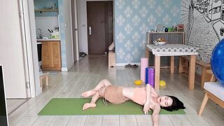 1-Minute Morning Yoga for Full Body Stretching | Simple Home Routine