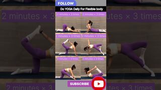 Do YOGA Daily For Flexible body|???? #yoga #viral #shortsfeed #shorts #short #motivation #youtubeshorts