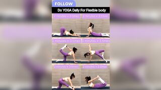 Do YOGA Daily For Flexible body|???? #yoga #viral #shortsfeed #shorts #short #motivation #youtubeshorts