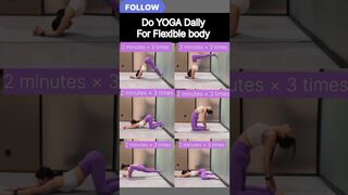 Do YOGA Daily For Flexible body|| ???? #yoga #shortsfeed #viral #shorts #short #motivation #trending