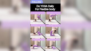 Do YOGA Daily For Flexible body|| ???? #yoga #shortsfeed #viral #shorts #short #motivation #trending