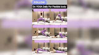 Do YOGA Daily For Flexible body|| ???? #yoga #viral #shortsfeed #shorts #short #motivation #meditation