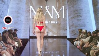 MODELS WALKS MEGAN MAE MIAMI 2023 NYFW RUNWAY SHOW POWERED BY ART HEARTS FASHION