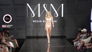 MODELS WALKS MEGAN MAE MIAMI 2023 NYFW RUNWAY SHOW POWERED BY ART HEARTS FASHION