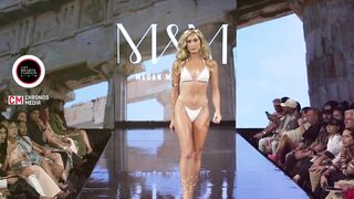 MODELS WALKS MEGAN MAE MIAMI 2023 NYFW RUNWAY SHOW POWERED BY ART HEARTS FASHION