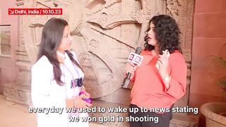 Asian Games Gold Medalist Sift Kaur Samra On The World Record Moment