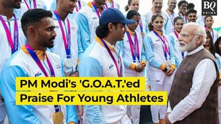 Narendra Modi Interacts With India's Asian Games Contingent | BQ Prime