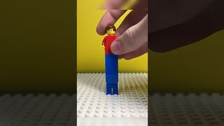 Stretching LEGO Minifigure