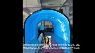 Aquarium tunnel LED screen Soft led module Flexible Led Panel Immersive Time Tunnel Naked Eye 3D LED
