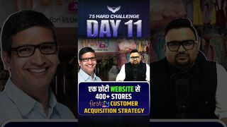 एक छोटी Website से 400 Stores ? ???? | 75 Hard Challenge | #rahulmalodia #75daychallenge #viral