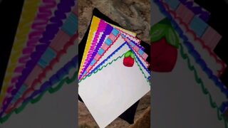 colourful Border designs compilation |#shorts #borderdesigns #colourful #compilation #art #beautiful