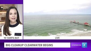 Big Cleanup Clearwater begins at Clearwater beach