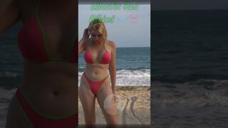 Bikini Try on Haul_See-through Bikini_Ellastic Transparent Swimsuit Try on #viral #ytshorts