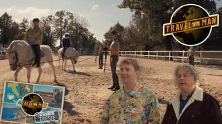 Alan Davies & Joe Lycett Horse Riding in Trieste Italy | Travel Man