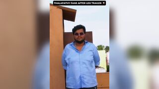 Fans Before & After Leo Trailer ???????? #trending #leo #thalapathy #lokeshkanagaraj #tamil #funny