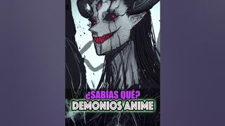 Demonios PODEROSOS en ANIME/MANGA #shorts