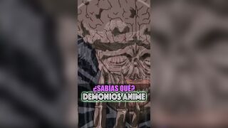 Demonios PODEROSOS en ANIME/MANGA #shorts