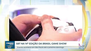 SBT Games marca presença na BGS 2023 participa da BGS 2023 | Primeiro Impacto (13/10/23)