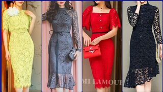 Bodycon Dress With Lace emballishment Try-On Haul 2023 Affordable and Stylish Dresses for Any Budget