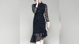 Bodycon Dress With Lace emballishment Try-On Haul 2023 Affordable and Stylish Dresses for Any Budget