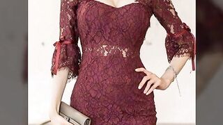 Bodycon Dress With Lace emballishment Try-On Haul 2023 Affordable and Stylish Dresses for Any Budget