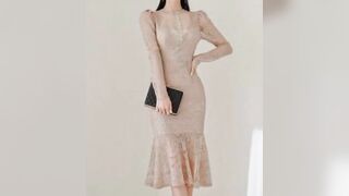 Bodycon Dress With Lace emballishment Try-On Haul 2023 Affordable and Stylish Dresses for Any Budget