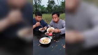 Whoever is slow eats the chicken butt |TikTok Video|Eating Spicy Food and Funny Pranks|Funny Mukbang