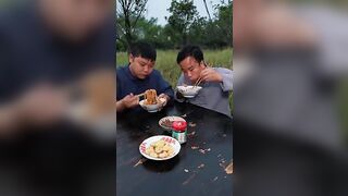 Whoever is slow eats the chicken butt |TikTok Video|Eating Spicy Food and Funny Pranks|Funny Mukbang