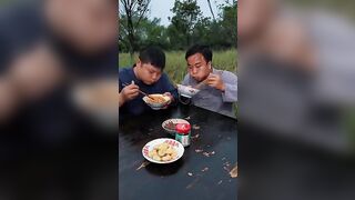 Whoever is slow eats the chicken butt |TikTok Video|Eating Spicy Food and Funny Pranks|Funny Mukbang