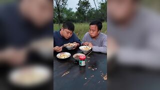 Whoever is slow eats the chicken butt |TikTok Video|Eating Spicy Food and Funny Pranks|Funny Mukbang