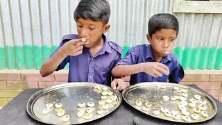 Quail Eating Challenge || Quail Egg Boiled Eating Challenge || Eating Competition