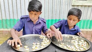 Quail Eating Challenge || Quail Egg Boiled Eating Challenge || Eating Competition