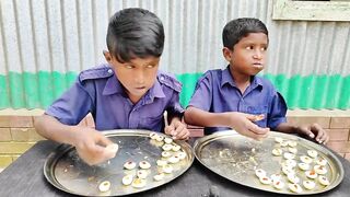 Quail Eating Challenge || Quail Egg Boiled Eating Challenge || Eating Competition