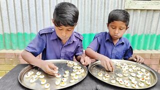 Quail Eating Challenge || Quail Egg Boiled Eating Challenge || Eating Competition