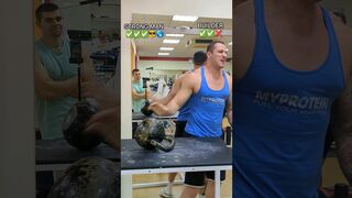 KETTLEBELL CHALLENGE ???? HO'S WIN? ???????? #reaction #motivation #challenge