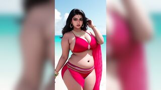 [4K] AI ART LOOKBOOK Model video????????bikinis and Bera dresses#Lookbook#aiartbook