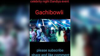 # Gachibowli celebrity night Dandiya event/ please like share and subscribe/ five elements media