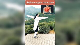 Relieve Neck,Shoulder & Upper Back Pain #taichi #meditation #yoga