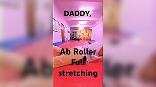 Ab Roller Full stretching…. #ab#abroller #gym #fitness