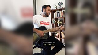 Day 27/75 | 75 days guitar challenge | Learn guitar in 75 days Musicwale #shorts #75daychallenge