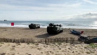 Taiwan Practices Red Beach Defense on East Coast | TaiwanPlus News