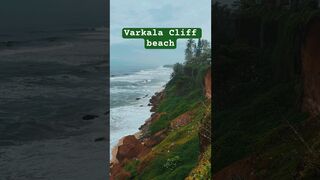 Varkala Cliff Beach | The edge of heaven | Coastal Monsoon Bike ride from Bangalore Part 14