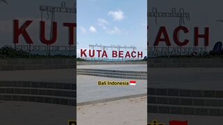 Have you seen the New Kuta Beach ????️ Sign? | Bali Indonesia ???????? | Today 2023 #kuta #kutabeach #bali