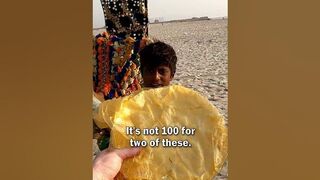 100 Rupee Snack at the Beach in Karachi, Pakistan ????????