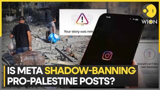 Israel-Palestine war: Meta, Instagram, TikTok 'shadow ban' pro-Palestine users: Reports | WION