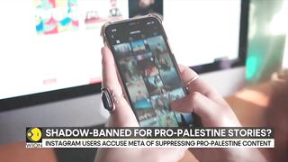 Israel-Palestine war: Meta, Instagram, TikTok 'shadow ban' pro-Palestine users: Reports | WION