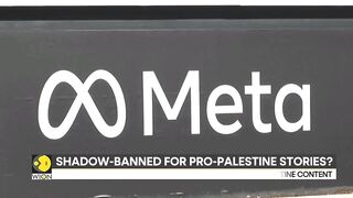 Israel-Palestine war: Meta, Instagram, TikTok 'shadow ban' pro-Palestine users: Reports | WION